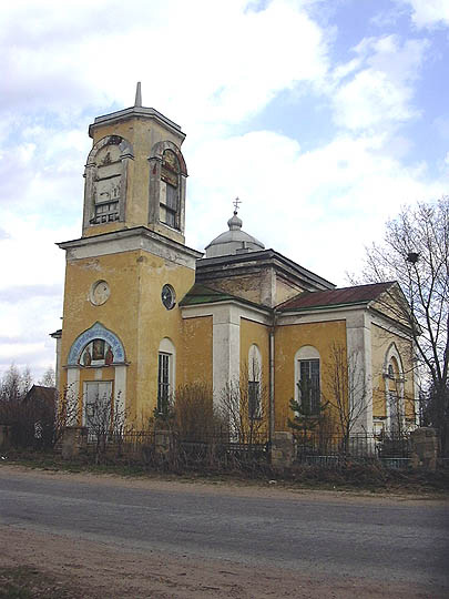 Курск (Яблоницы). Церковь Воскресения Словущего. фасады