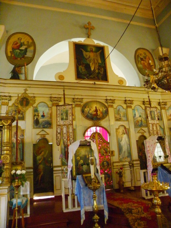 Церковь Воскресения Словущего, Курск (Яблоницы) (Волосовский район, Ленинградская область). интерьер и убранство, Иконостас