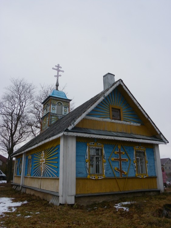 Никольское. Церковь Николая Чудотворца (новая). фасады
