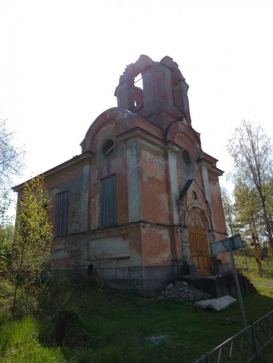 Церковь Георгия Победоносца, Новая Ладога (Волховский район, Ленинградская область). фасады