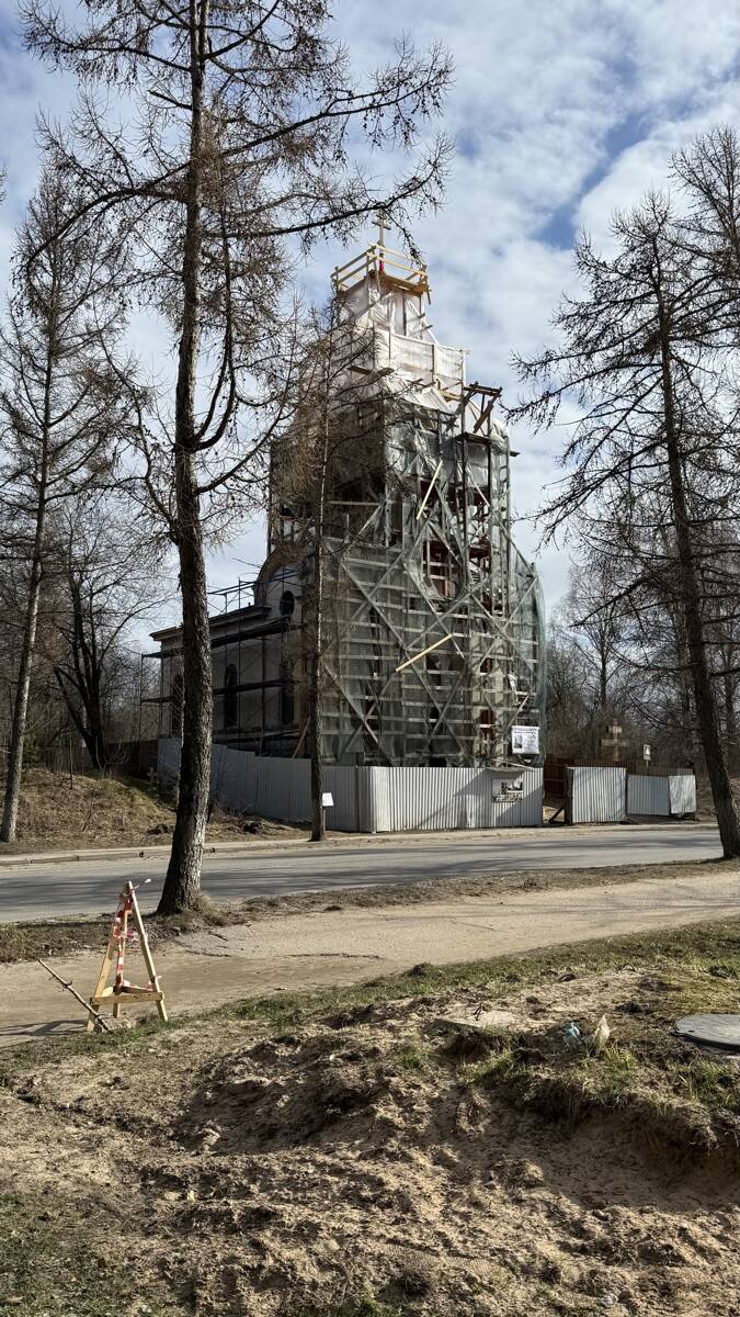 Церковь Георгия Победоносца, Новая Ладога (Волховский район, Ленинградская область). документальные фотографии