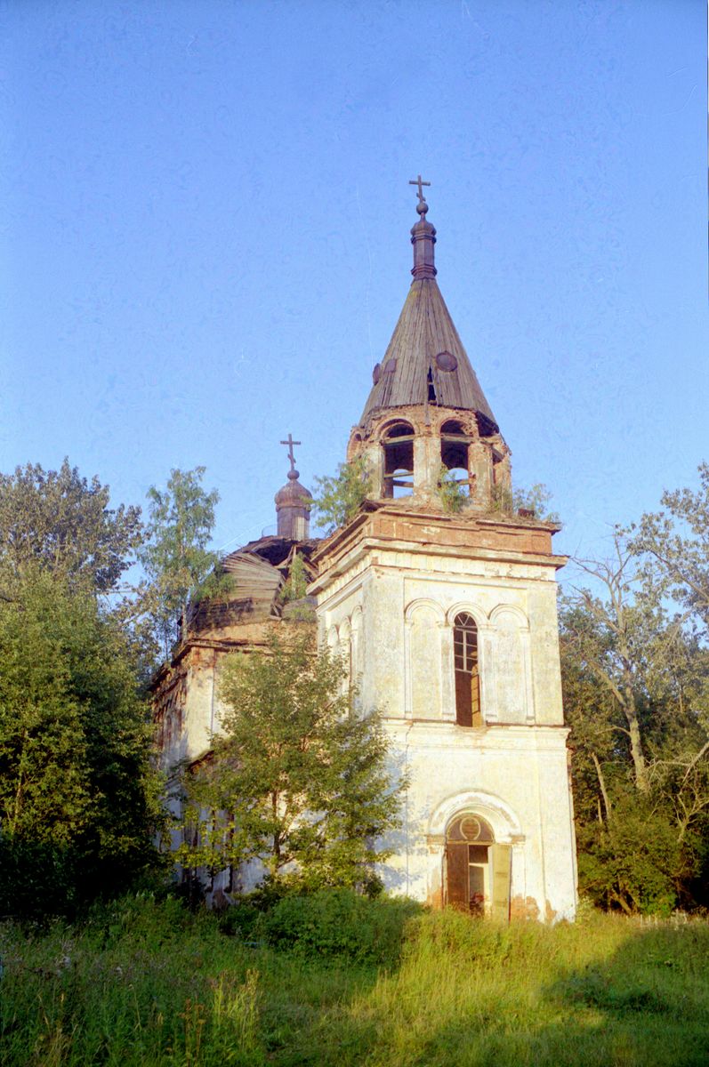 фасады. Церковь Воскресения Христова, Воскресенское (Волховский район, Ленинградская область)