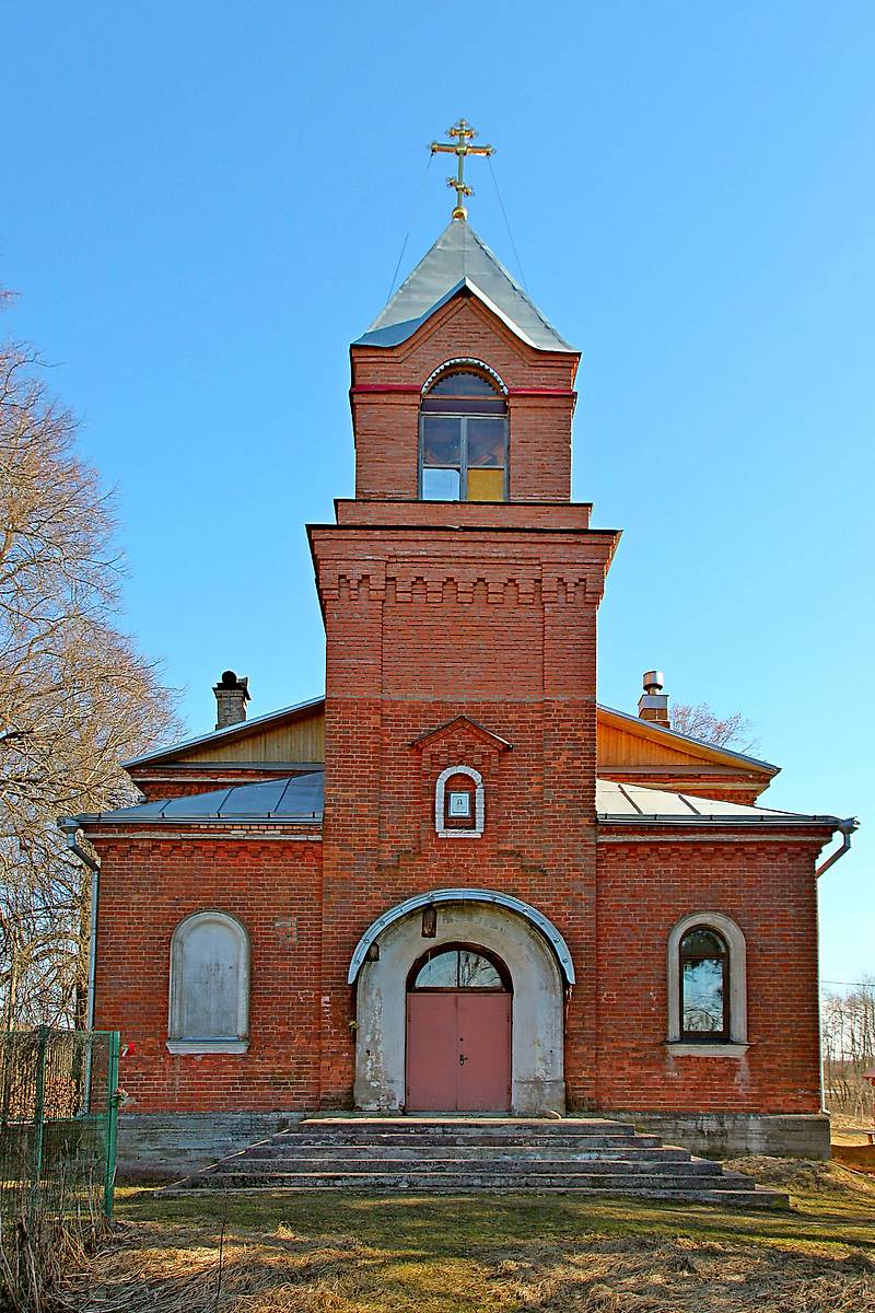 фасады. Церковь Феодора Стратилата, Кисельня (Волховский район, Ленинградская область)
