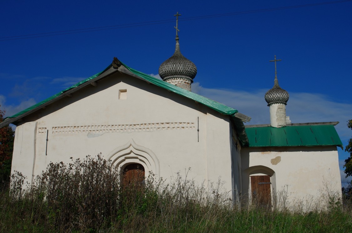 Церковь Василия Великого, Чернавино (Волховский район, Ленинградская область). фасады, Вид с запада