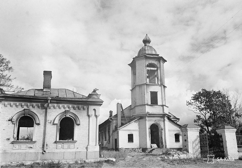 Выборг. Церковь Илии Пророка. архивная фотография, Фото из Архива финских вооруженных сил  SA-kuva