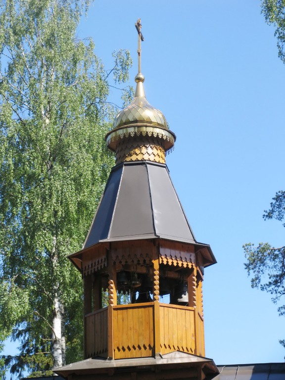 Церковь Бориса и Глеба, Агалатово (Всеволожский район, Ленинградская область). архитектурные детали, Колокольня