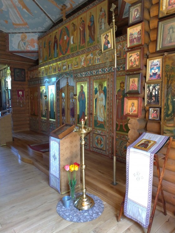 Церковь Бориса и Глеба, Агалатово (Всеволожский район, Ленинградская область). интерьер и убранство