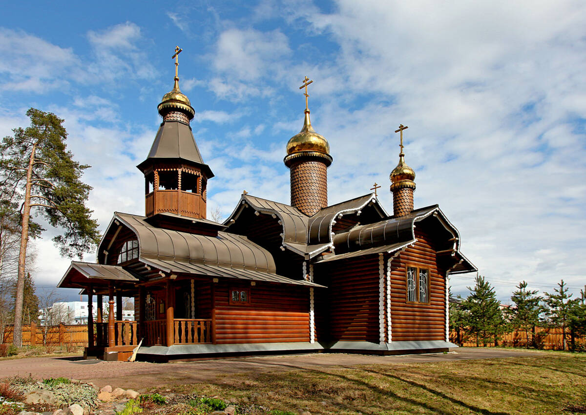Церковь Бориса и Глеба, Агалатово (Всеволожский район, Ленинградская область). фасады
