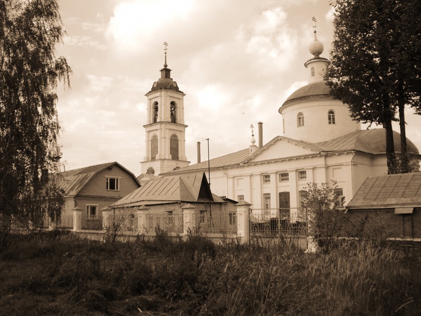 Церковь Рождества Пресвятой Богородицы, Саурово (Павлово-Посадский городской округ и г. Электрогорск, Московская область). фасады, Саурово. Церковь Рождества Пресвятой Богородицы