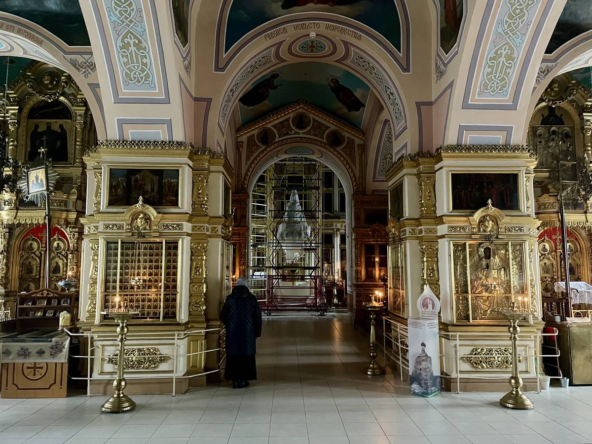 интерьер и убранство. Церковь Рождества Пресвятой Богородицы, Саурово (Павлово-Посадский городской округ и г. Электрогорск, Московская область)