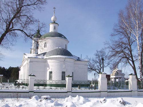 Саурово. Церковь Рождества Пресвятой Богородицы. фасады