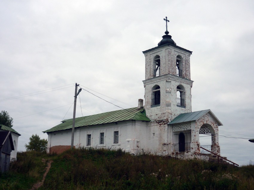 Церковь Введения во храм Пресвятой Богородицы, Горицы (Кирилловский район, Вологодская область). фасады