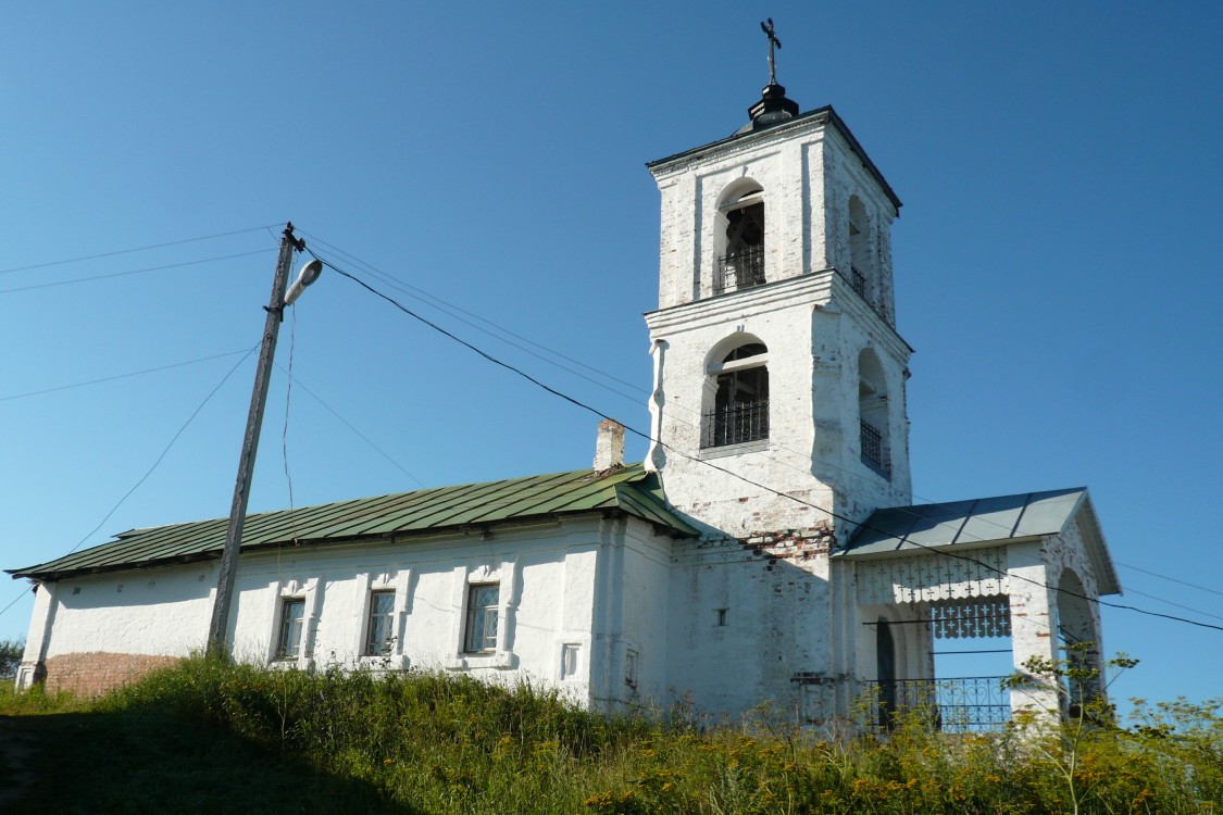 Горицы. Церковь Введения во храм Пресвятой Богородицы. фасады