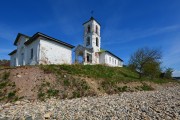 Церковь Введения во храм Пресвятой Богородицы, Общий вид с юго-запада<br>, Горицы, Кирилловский район, Вологодская область