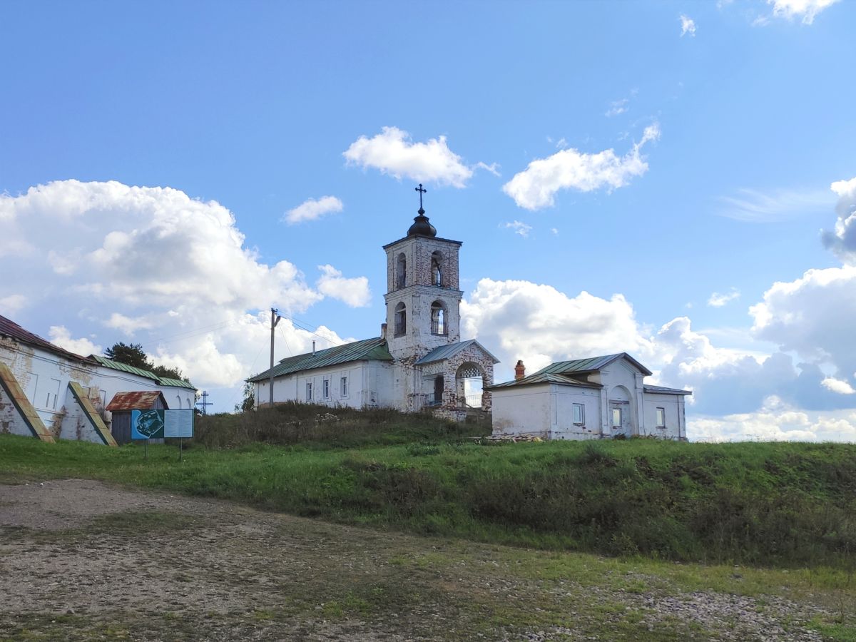 Горицы. Церковь Введения во храм Пресвятой Богородицы. фасады