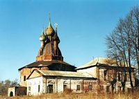 Храмовый комплекс. Церкви Воскресения Христова и Казанской иконы Божией Матери, , Курба, Ярославский район, Ярославская область