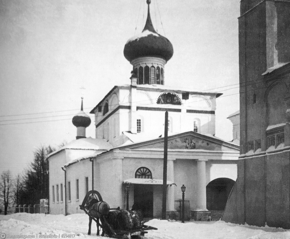Церковь Рождества Христова, Ярославль (Ярославль, город, Ярославская область). архивная фотография, 1910—1916 год.Источник:ГАЯО Направление съемки:восток. с сайта https://pastvu.com/p/214817