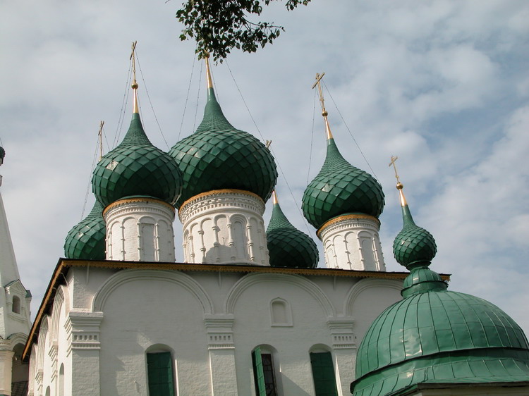 Ярославль. Церковь Спаса Преображения на Городу. архитектурные детали