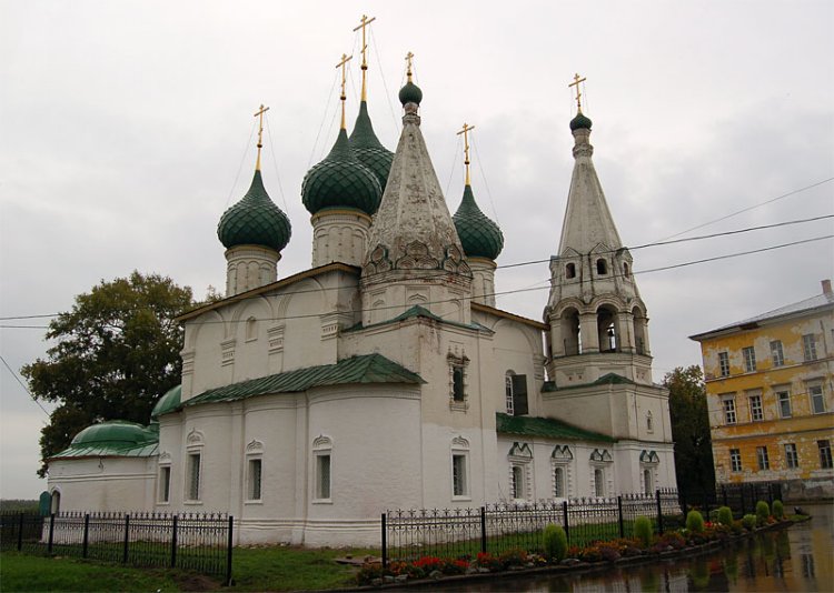 Ярославль. Церковь Спаса Преображения на Городу. фасады