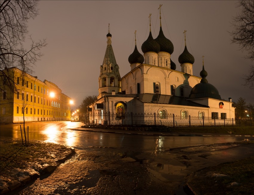 Ярославль. Церковь Спаса Преображения на Городу. художественные фотографии