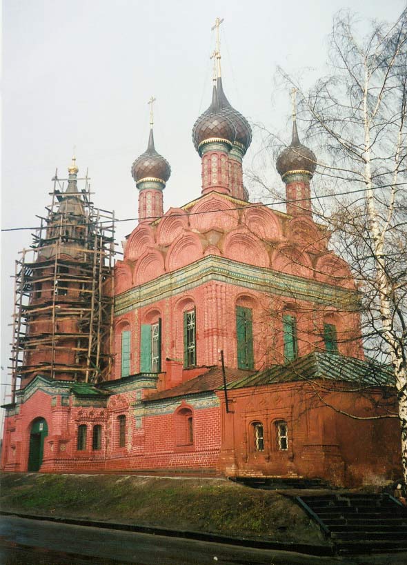 Ярославль. Церковь Богоявления Господня. документальные фотографии