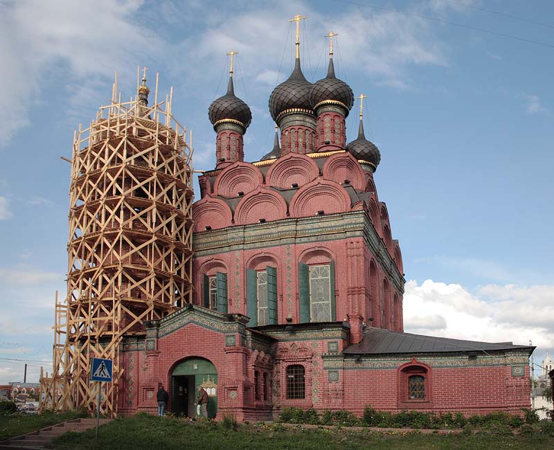 Ярославль. Церковь Богоявления Господня. документальные фотографии