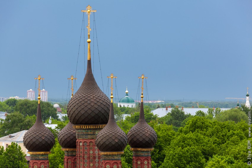 Ярославль. Церковь Богоявления Господня. архитектурные детали