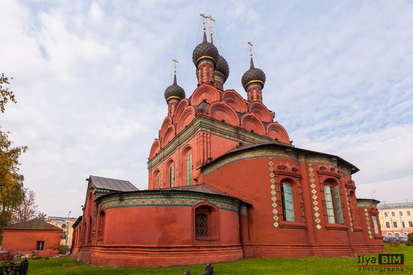 Ярославль. Церковь Богоявления Господня. фасады