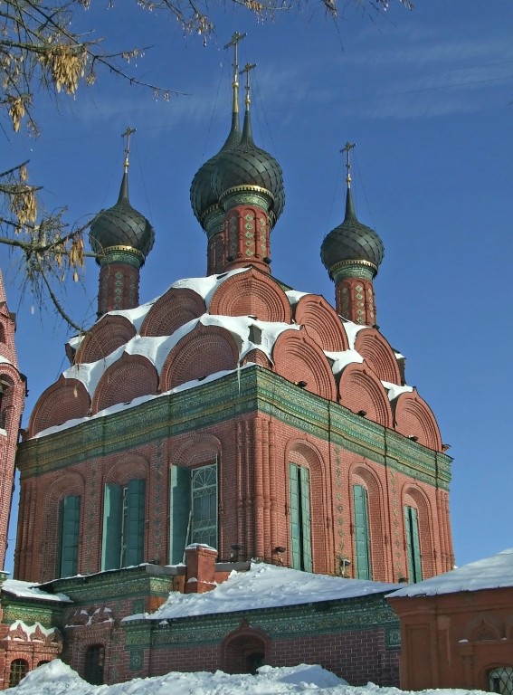 Ярославль. Церковь Богоявления Господня. архитектурные детали