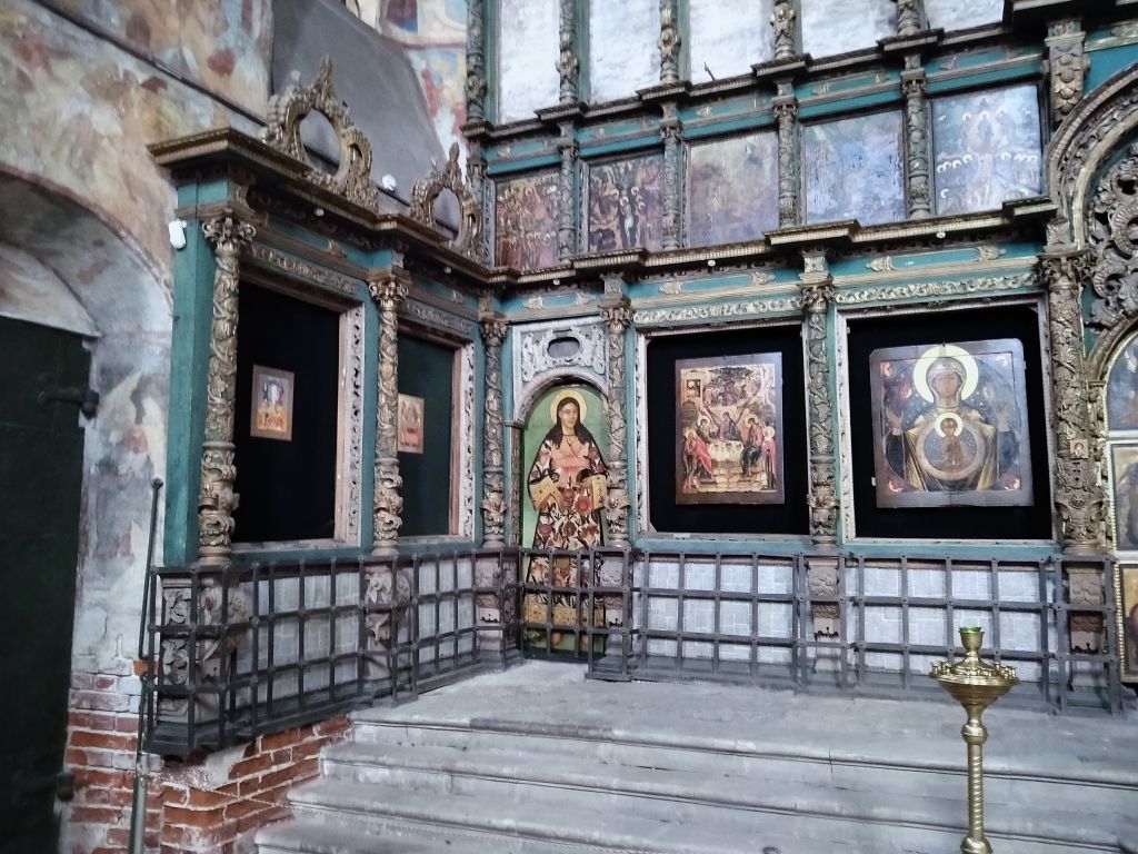 Церковь Богоявления Господня, Ярославль (Ярославль, город, Ярославская область). интерьер и убранство, росписи стен
