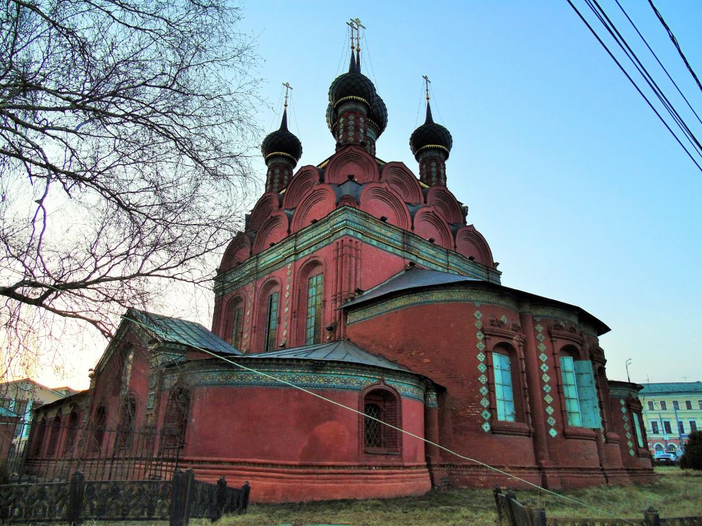 Ярославль. Церковь Богоявления Господня. фасады