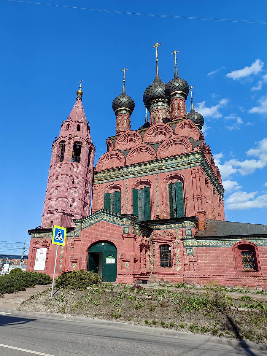 фасады. Церковь Богоявления Господня, Ярославль (Ярославль, город, Ярославская область)