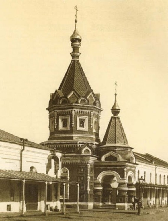 Часовня Александра Невского, Ярославль (Ярославль, город, Ярославская область). архивная фотография, Фото начала ХХ в.