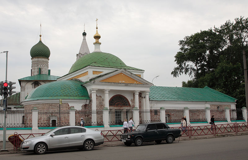Церковь Похвалы Божией Матери (Дмитриевского прихода), Ярославль (Ярославль, город, Ярославская область). фасады