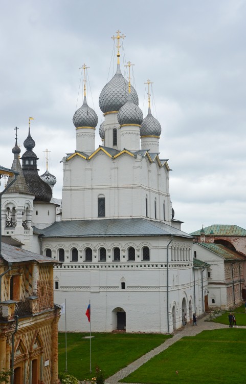 Ростов. Митрополичий двор. Церковь Воскресения Христова. фасады