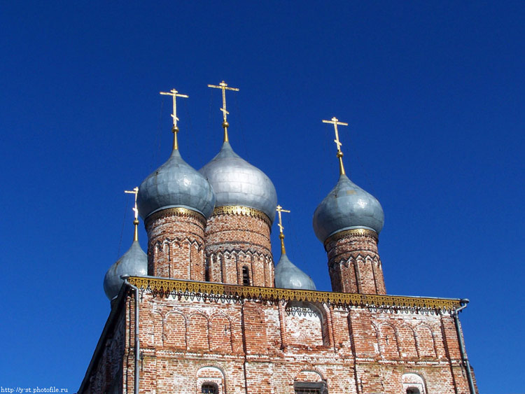 Спасо-Яковлевский Димитриевский монастырь. Церковь Преображения Господня, Ростов Великий (Ростовский район, Ярославская область). архитектурные детали