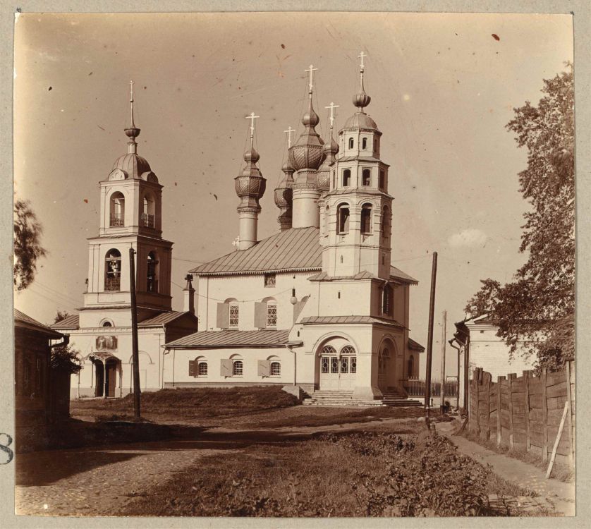 Церковь Благовещения Пресвятой Богородицы (Благовещенского прихода), Ярославль (Ярославль, город, Ярославская область). архивная фотография, Альбом «Храмы и монастыри. Сергей Михайлович Прокудин-Горский. Из альбома 