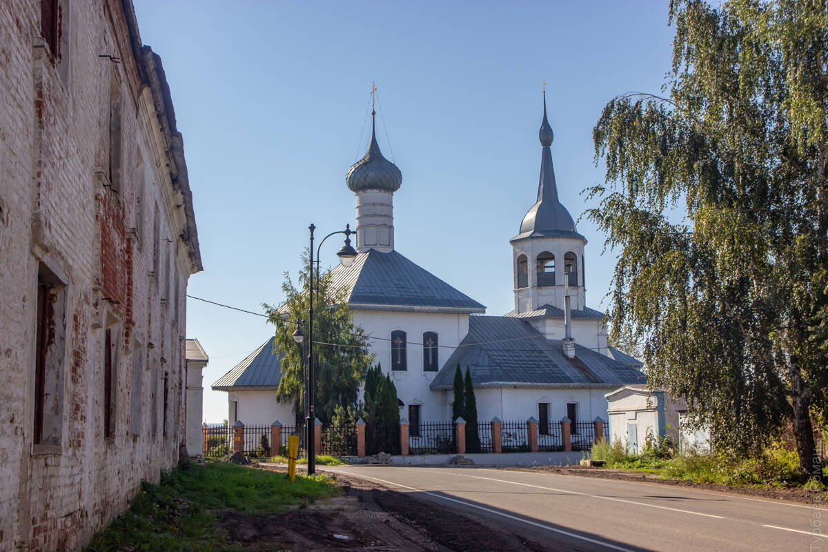 Церковь Николая Чудотворца на Подозерье, Ростов Великий (Ростовский район, Ярославская область). фасады, Вид с севера