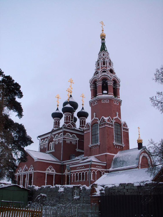 Валищево. Церковь Успения Пресвятой Богородицы. фасады