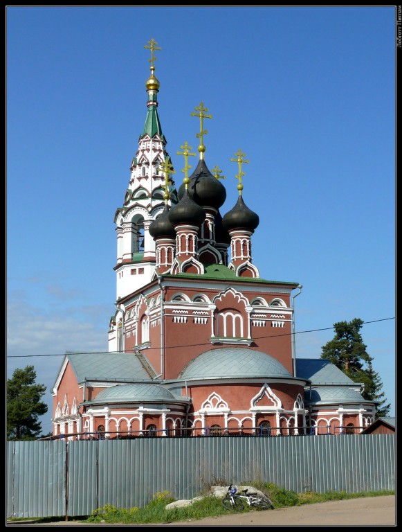 Валищево. Церковь Успения Пресвятой Богородицы. фасады