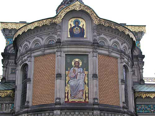 Дармштадт. Церковь Марии Магдалины. архитектурные детали