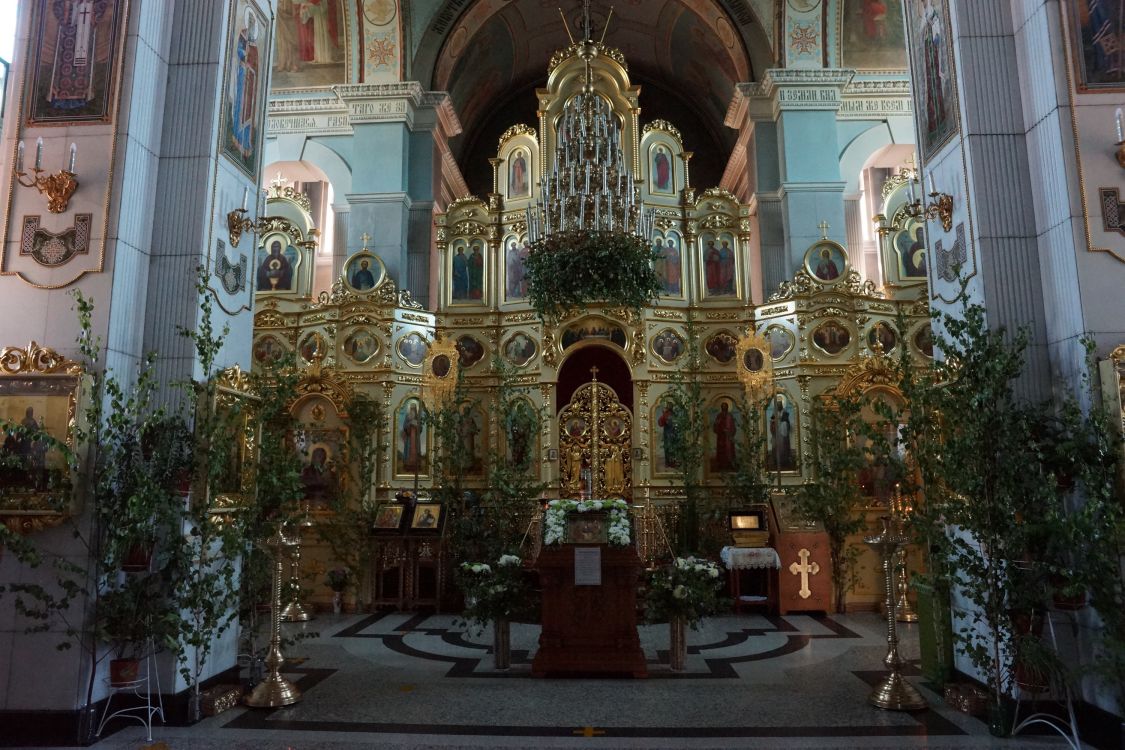 Церковь Троицы Живоначальной, Мирный (Мирный район, Республика Саха (Якутия)). интерьер и убранство