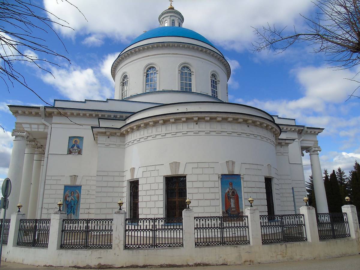 фасады. Собор Николая Чудотворца ("Николы Белого"), Серпухов (Серпуховский городской округ и гг. Протвино, Пущино, Московская область)