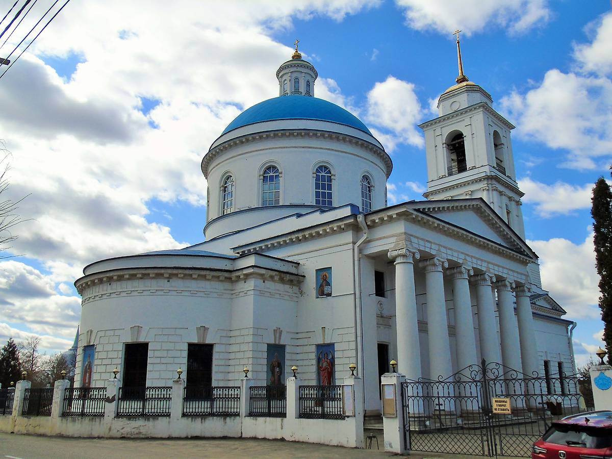 фасады. Собор Николая Чудотворца ("Николы Белого"), Серпухов (Серпуховский городской округ и гг. Протвино, Пущино, Московская область)