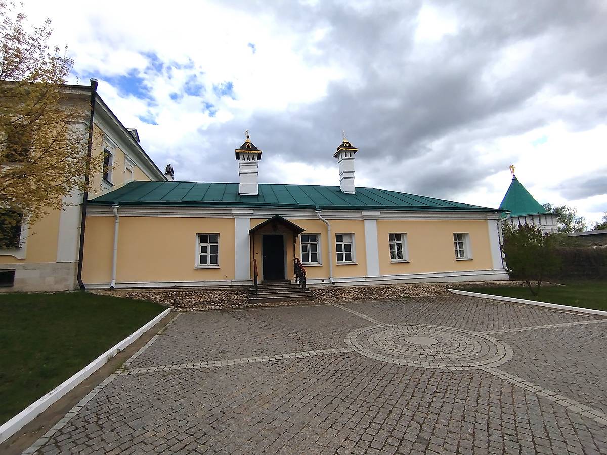 Флигель братского корпуса., дополнительная информация. Высоцкий монастырь, Серпухов (Серпуховский городской округ и гг. Протвино, Пущино, Московская область)