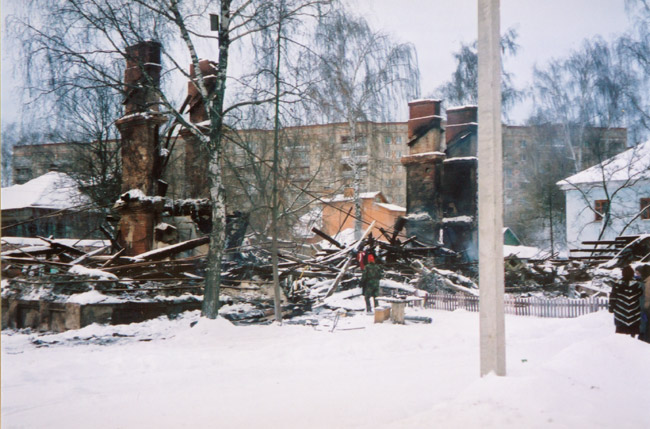Серпухов. Введенский Владычный монастырь. дополнительная информация, После пожара зимой 2002 года