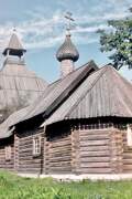 Церковь Димитрия Солунского, Скан слайда из домашнего архива. Снято во второй половине семидесятых годов.<br>, Старая Ладога, Волховский район, Ленинградская область