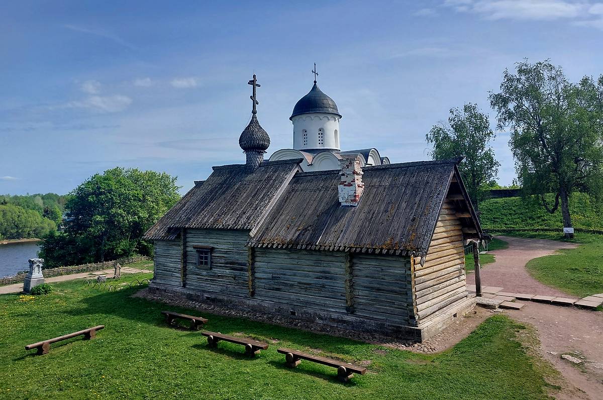 фасады. Церковь Димитрия Солунского, Старая Ладога (Волховский район, Ленинградская область)