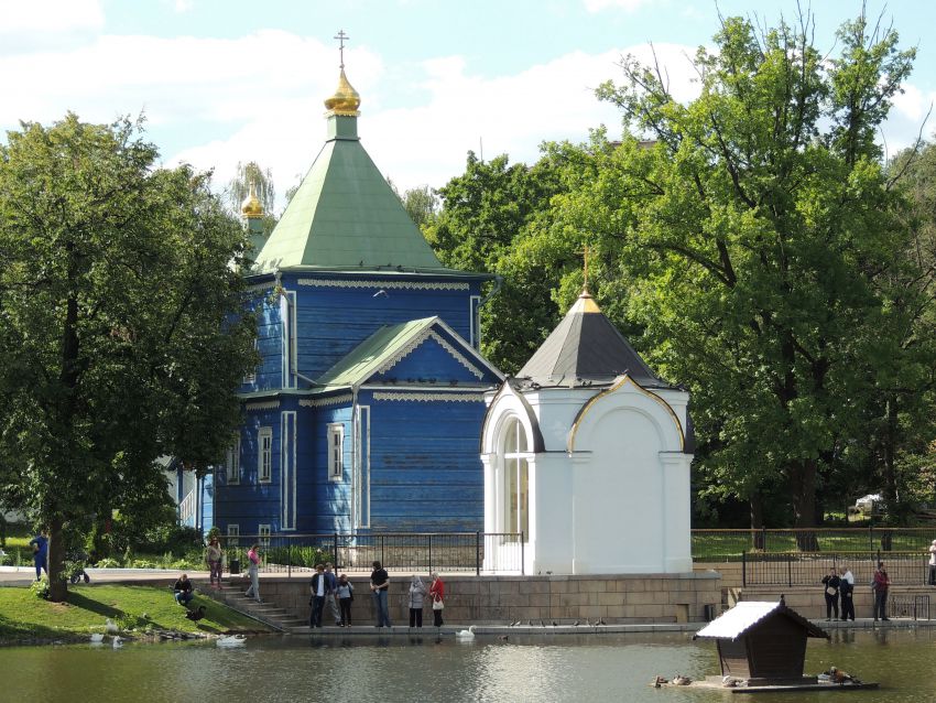 Николо-Угрешский монастырь, Дзержинский (Люберецкий городской округ, гг. Лыткарино, Котельники, Московская область). фасады, Церковь Петра и Павла.Часовня 