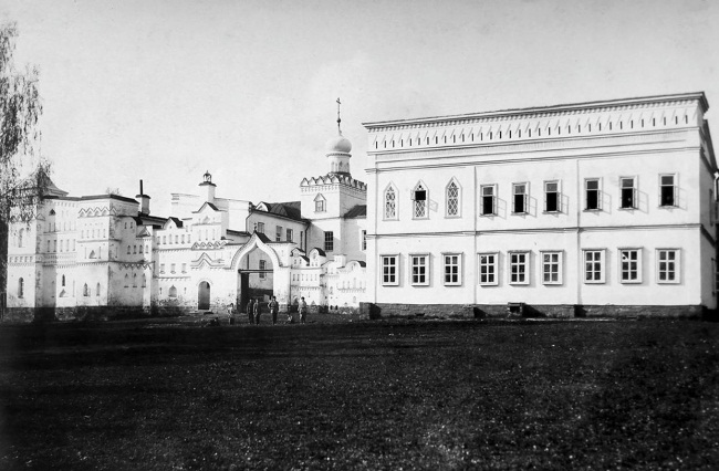 Николо-Угрешский монастырь, Дзержинский (Люберецкий городской округ, гг. Лыткарино, Котельники, Московская область). архивная фотография, Духовная семинария на территории монастыря. Фото нач. ХХ века.